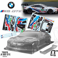 Team C 1/8 GT TB829 M8 GTE Clear Lexan Bodyshell